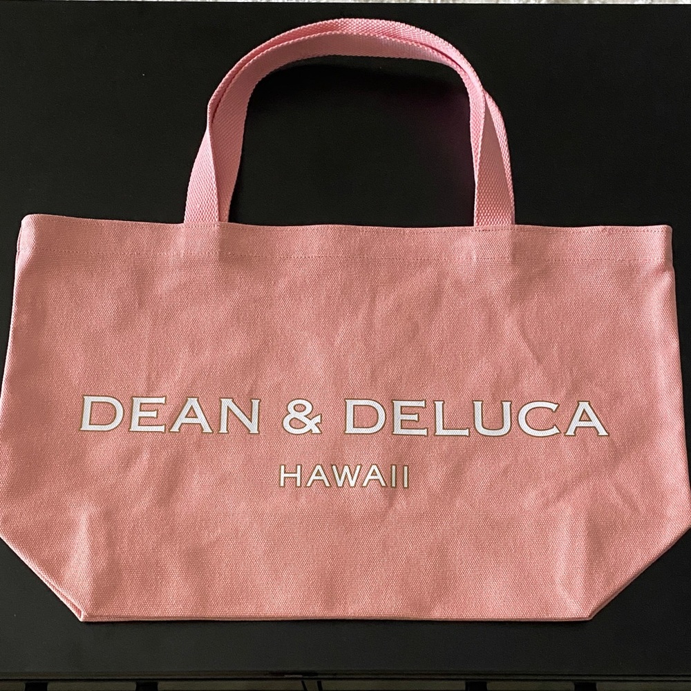 Dean & Deluca Pink Canvas Large Tote (Limited Edition)